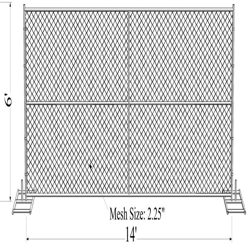 Chain Link Temporary Fencing | BMP Expertise