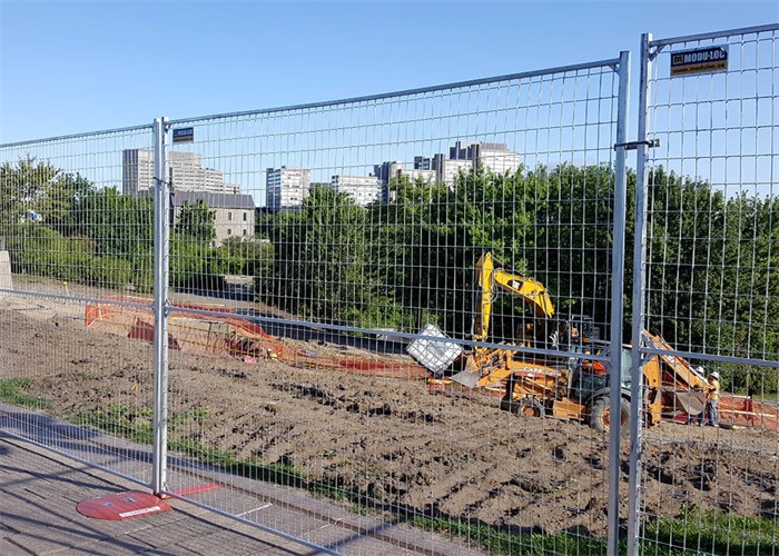 8' Temporary Fence Panels by BMP | Optimal Security