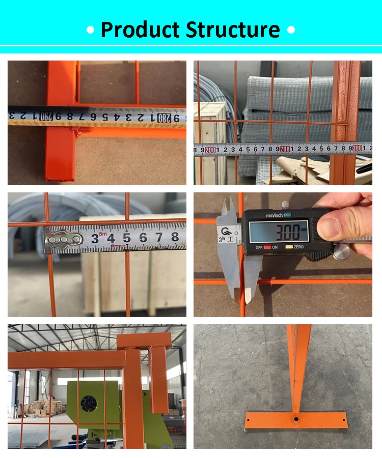 Canada High Strength And Durability Standard Temporary Fence Panels