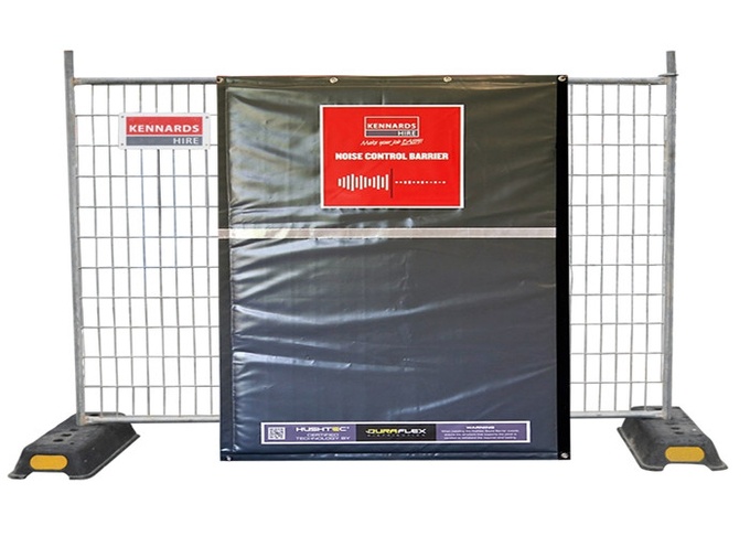 Construction Noise Barriers for Temporary Fence Panels