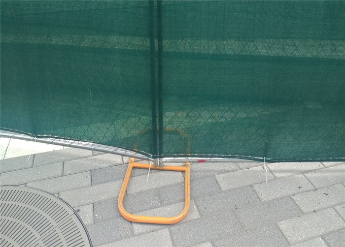 Temporary Chain Link Fence Panels 6'Height X 14' Width 35mm wall thickness 1.5mm Mesh 2.5" x 2.5" diameter 11.5ga 5