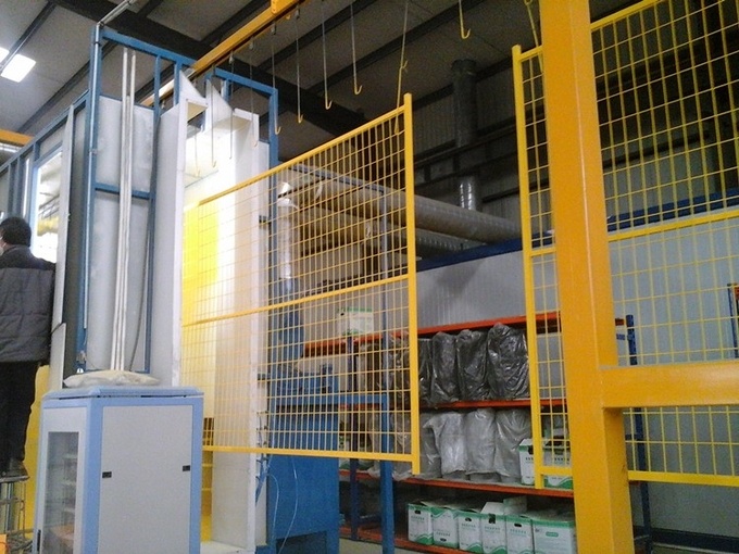 Interpon Powder  Coated Blue Construction Temporary Fence Height 6&rsquo;/1830mm*Width9.5&rsquo;/2900mm Spacing4"x12"/100mmx300mm 7