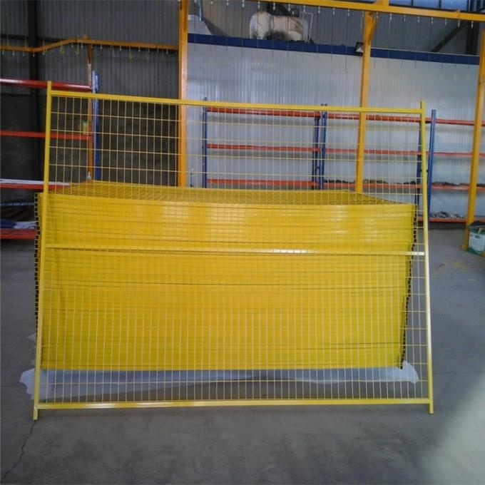 Powder Coated GalvanizedTemporary Fence Panels For Canada